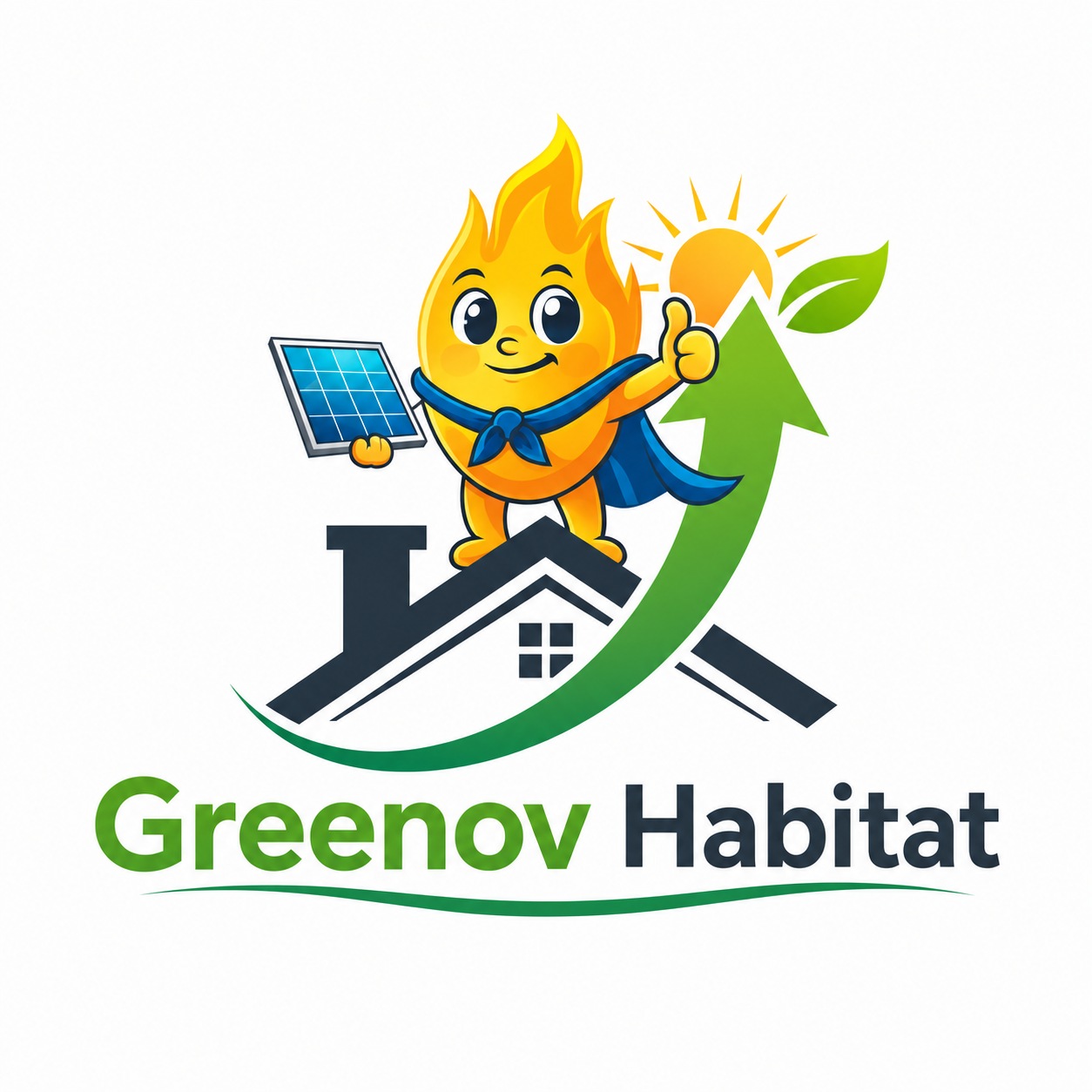 Logo Greenov Habitat
